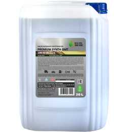 Синтетическое моторное масло для газовых двигателей ECO FES Premium Synth GMT 10W-40 SN/CJ-4 | Канистра 20 л