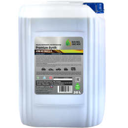Моторное масло ECO FES Premium Synth 10W-40 SN/CJ-4 | Канистра 20 л