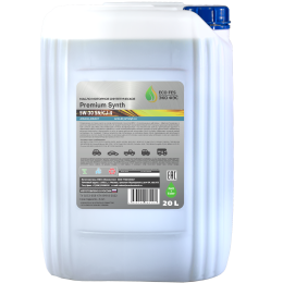 Моторное масло ECO FES Premium Synth 5W-30 SN/CJ-4 | Канистра 20 л