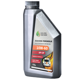 Моторное масло для спортивных автомобилей ECO FES Racing Formula 10W-60 | Канистра 1 л