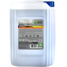 Моторное масло для спортивных автомобилей ECO FES Racing Formula 10W-60 | Канистра 20 л