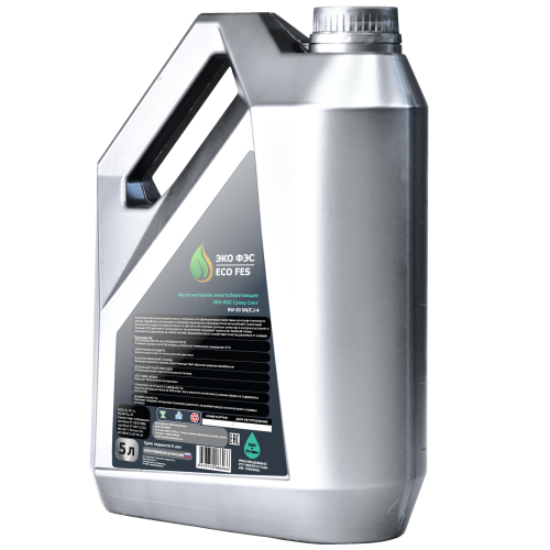 Энергосберегающее моторное масло ЭКО ФЭС Супер Синт 0W-20 SN/CJ-4 | Канистра 5 литров