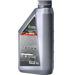 Синтетическое моторное масло для мотоциклов 4Т Moto 10W-40 SN | Канистра 1 л